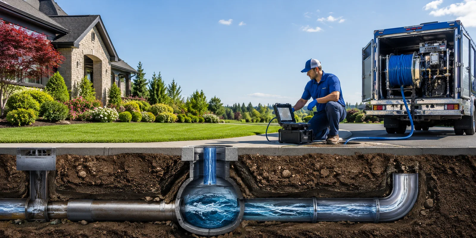 Drainage restoration information for Happy, KY